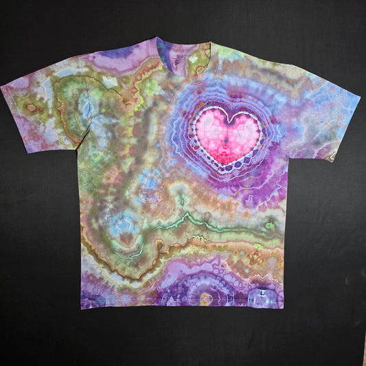 2XL Heart Geode